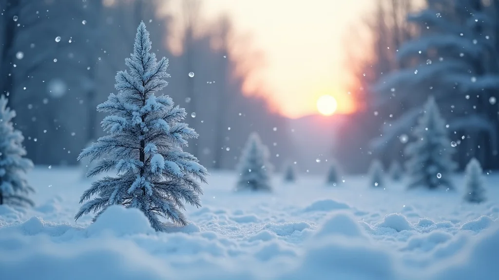 A Captivating Portrait of a Winter Scene: Explore Its Beauty